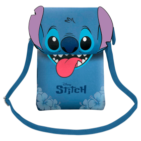 Bolso Funda Smartphone Tongue Polipiel Stitch