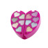 Set maquillaje en forma de corazón