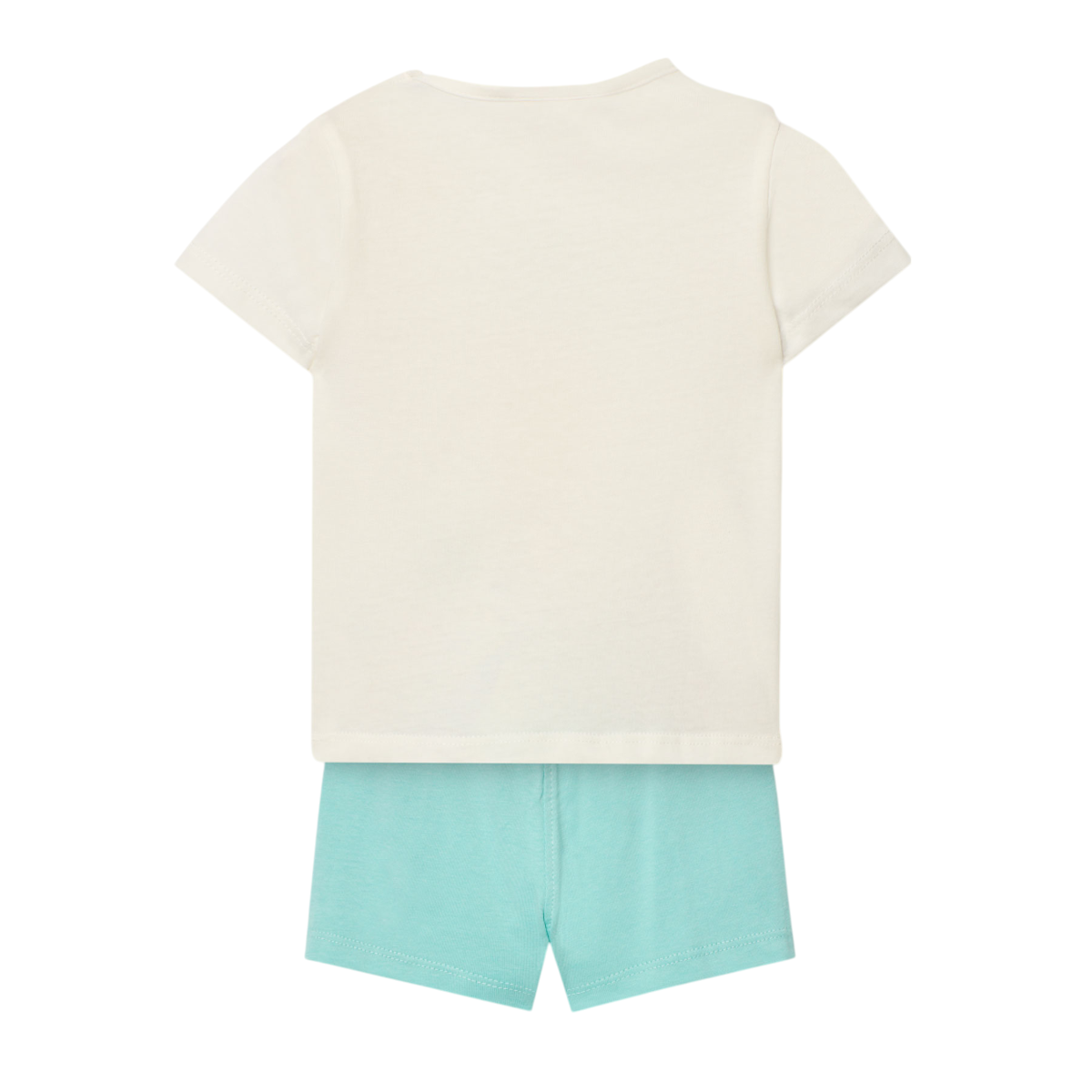 Conjunto Camiseta y Pantalón azul corto turquesa My Beatiful World