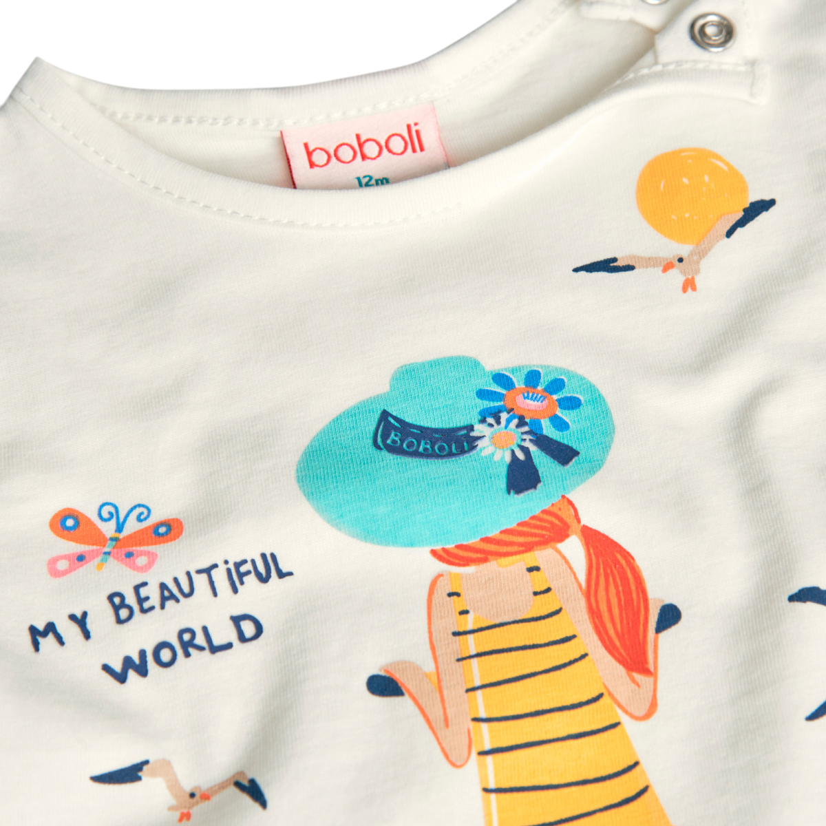 Conjunto Camiseta y Pantalón azul corto turquesa My Beatiful World