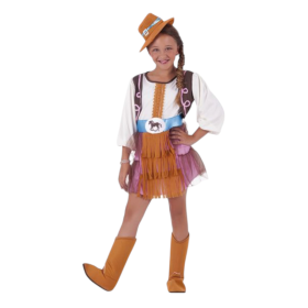 Disfraz Vaquera Wild West Infantil