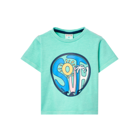 Camiseta Verde Agua Boboli South Coast