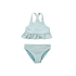 Bikini Cuadro Vichy Azul Grisáceo y Blanco