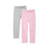 Pack 2 Leggings Rosa Letras/ Gris Liso