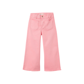 Pantalón Pata Ancha Color Coral