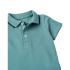 Polo Piqué Azul Grisáceo Bebé