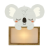 Lámpara Led Infantil Personalizada - Modelo Koala