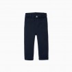Calça legging bebê azul marinho
