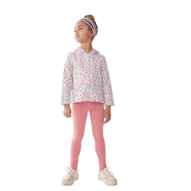 Conjunto Sudadera y Legging Estampado Flores