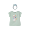 Camiseta Manga Corta con diadema a juego