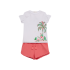 Conjunto Camiseta y Pantalón Corto Motivo Palmera
