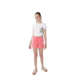 Conjunto Camiseta y Pantalón Corto Motivo Palmera