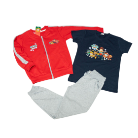 Conjunto chándal 3 piezas Patrulla Canina Paw Patrol