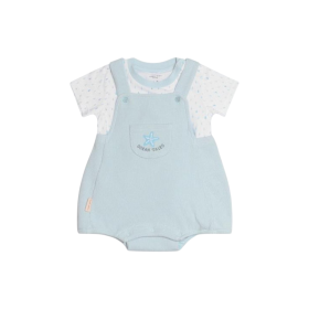 Conjunto Peto Piqué y Camiseta Ocean Tales
