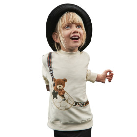 Conjunto legging y sudadera osito niña