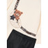 Conjunto legging y sudadera osito niña