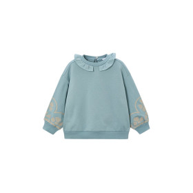 Sudadera Niña cuello volante MAYORAL