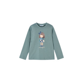 Camiseta Niña Mayoral con estampado niña