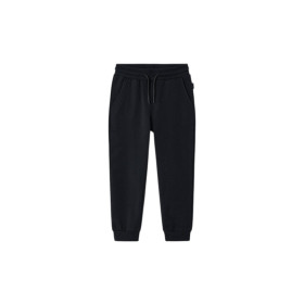 Pantalón deportivo básico unisex infantil color negro