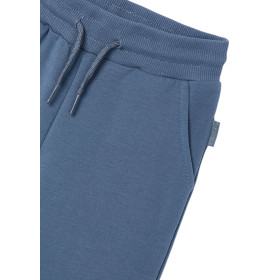 Pantalón deportivo básico unisex infantil color acero
