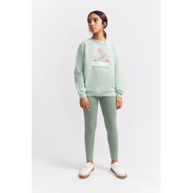 Conjunto Niña Street Monkey Verde Amazonas