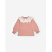 Camiseta con cuello bordado para Bebé