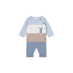 Conjunto pantalón y jersey tricot recién nacido modelo conejito