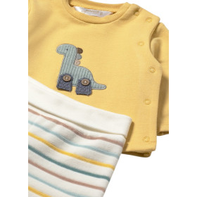 Conjunto polaina y sudadera recién nacido