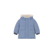 Chaquetón pelo bebé azul
