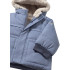 Chaquetón pelo bebé azul