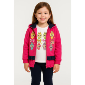 Chándal con camiseta LABUBU azul y rosa