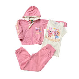 Chándal Labubu 3 piezas incluye camiseta