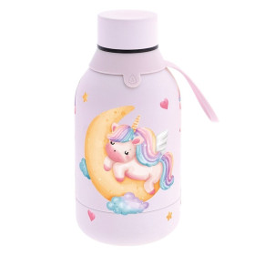 Botella Térmica 350ml Unicorn Pink Moon
