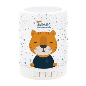 Lámpara Altavoz con Bluetooth tiger