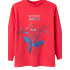 Camiseta Spiderman Manga Larga color rojo