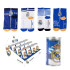 Pack 4 Calcetines Real Madrid en Bote