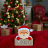 Adorno Navidad Papá Noel con Kit de Letras