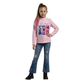 Suéter semicisne en tejido Polar KPOP