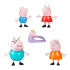Blister 5 figuras Peppa Pig