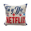 Cojín "Tú y yo + NETFLIX"