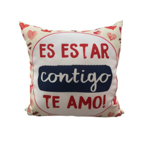 Cojín "Hay muchas formas de ser feliz"