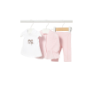 Conjunto 3 piezas con chaqueta recién nacida
