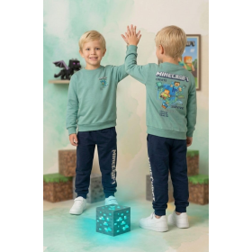 Chándal Minecraft verde