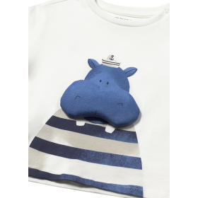 Camiseta m/c aplique