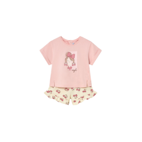 Conjunto short cerezas