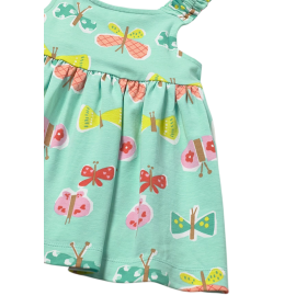 Vestido estampado con braguita