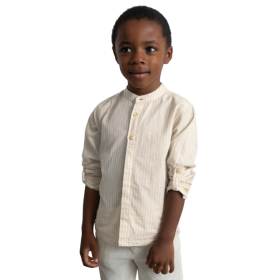 Conjunto bermuda y camisa de lino