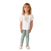 Conjunto niña con legging estampado y camiseta