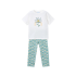 Conjunto niña con legging estampado y camiseta