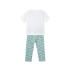 Conjunto niña con legging estampado y camiseta